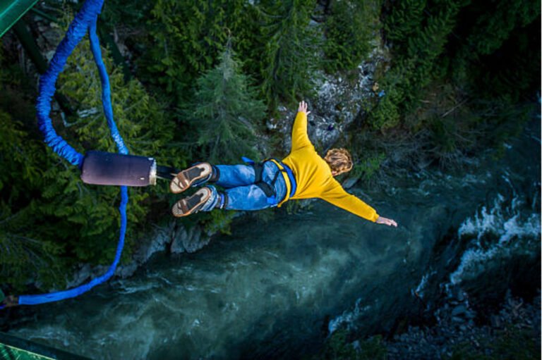 The beauty of bungee jumping lies in conquering your fears and realizing the infinite possibilities that await.