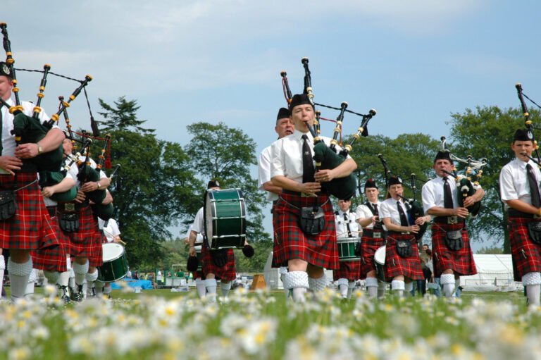 Pipe Bands in Scotland