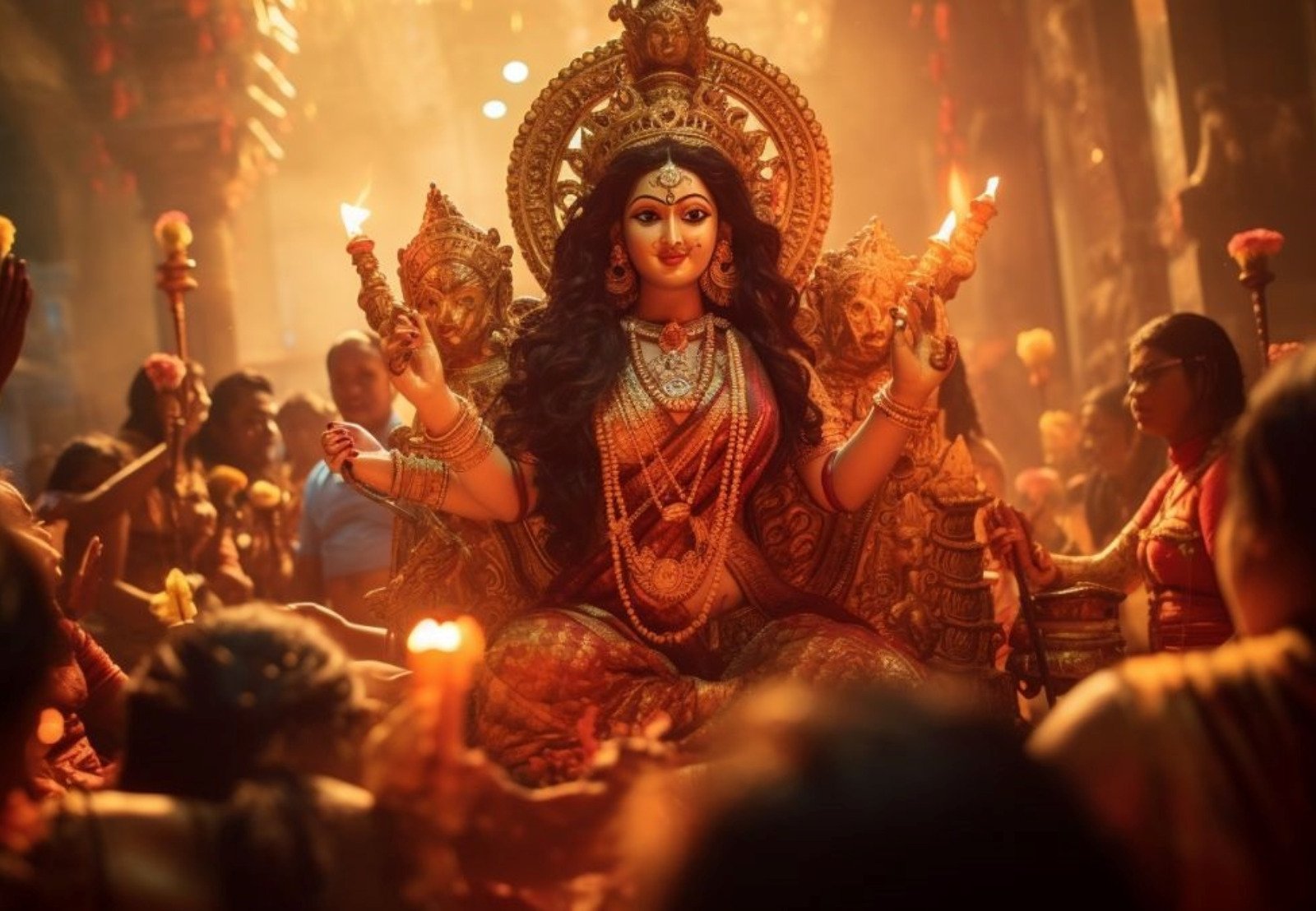 Read more about the article Durga Puja/Pujo Vibes: A Joyous Festival of Hope, Optimism, and Divine Triumph