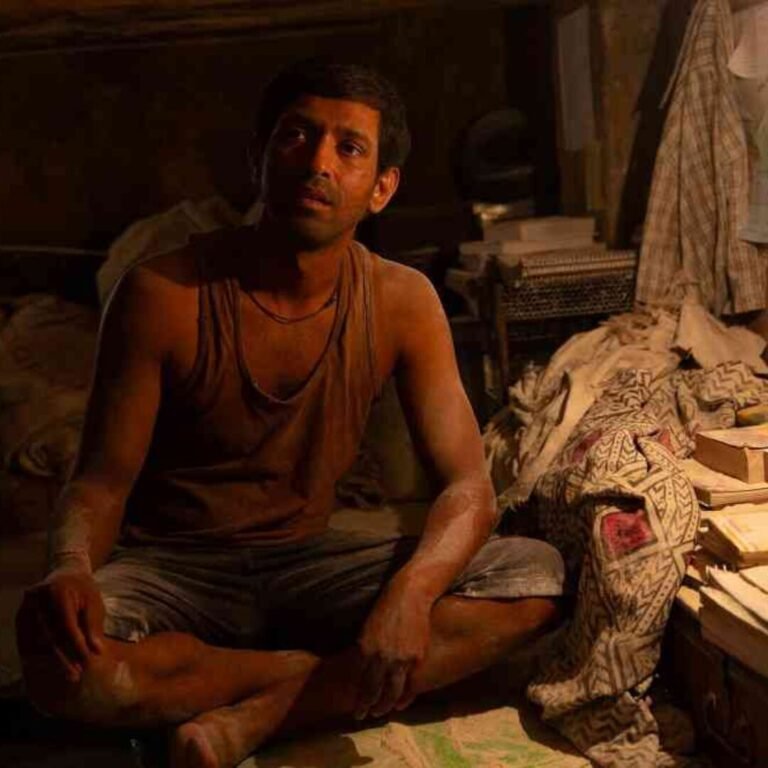 A still image of Vikrant Massey from the movie, "12th Fail"